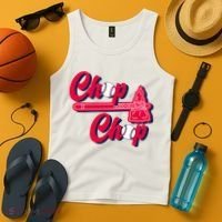 Chop Chop Atlanta Baseball Lover Fan Tank Top thumb 4