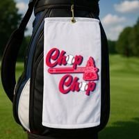 Chop Chop Atlanta Baseball Lover Fan Golf Towel thumb 2