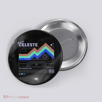 Celeste Classic Art Playing Gaming You Can Do This Button