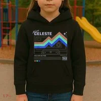 Celeste Classic Art Playing Gaming You Can Do This Kids Hoodie thumb 3