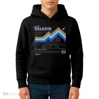 Celeste Classic Art Playing Gaming You Can Do This Kids Hoodie thumb 4
