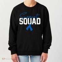 Colon Cancer Awareness Support Squad Women's Sweatshirt thumb 0