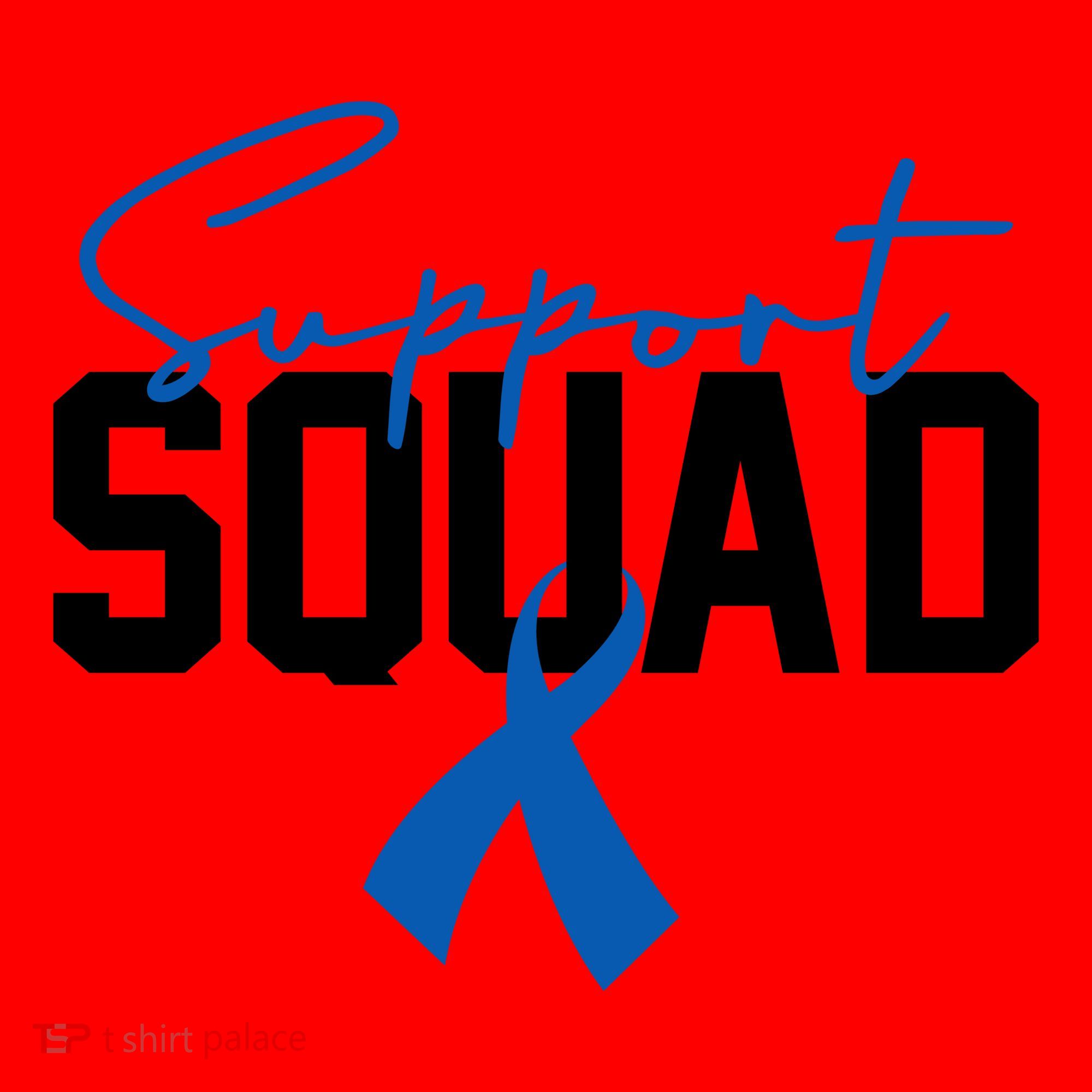 Colon Cancer Awareness Support Squad Santa Hat