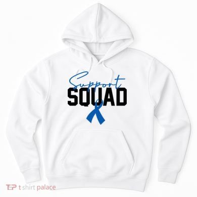 Colon Cancer Awareness Support Squad Hoodie