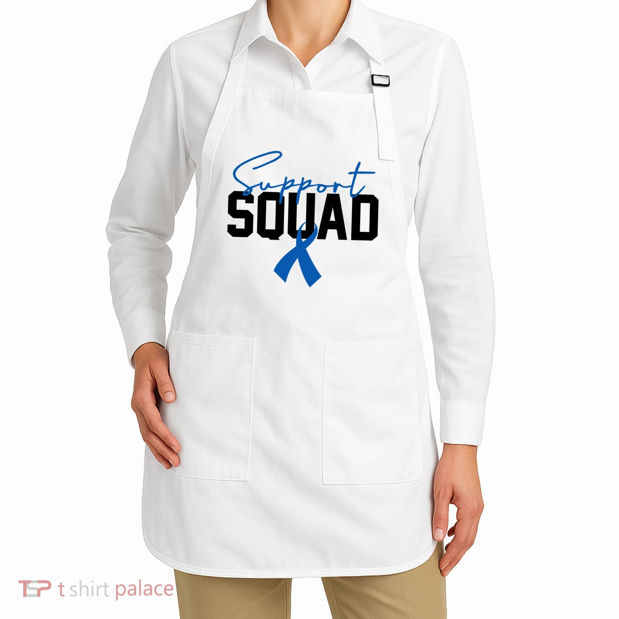 Colon Cancer Awareness Support Squad Apron