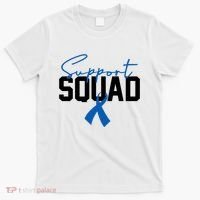 Colon Cancer Awareness Support Squad T-Shirt thumb 0