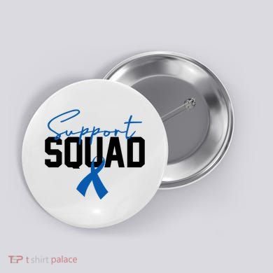 Colon Cancer Awareness Support Squad Button