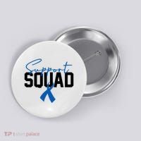 Colon Cancer Awareness Support Squad Button thumb 0