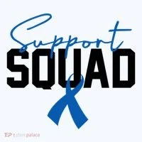 Colon Cancer Awareness Support Squad Bucket Hat thumb 4
