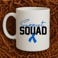 Colon Cancer Awareness Support Squad Coffee Mug thumb 2