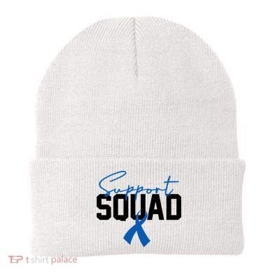 Colon Cancer Awareness Support Squad Beanie