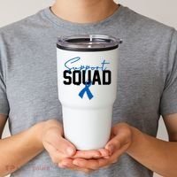 Colon Cancer Awareness Support Squad Tumbler thumb 2