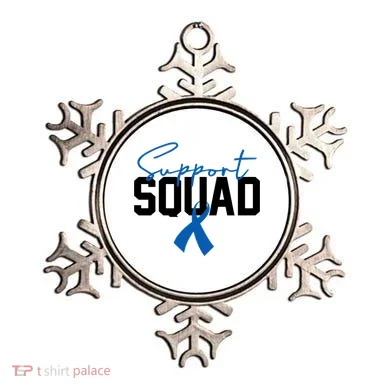 Colon Cancer Awareness Support Squad Ornament