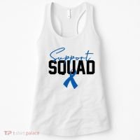 Colon Cancer Awareness Support Squad Women's Tank Top thumb 0