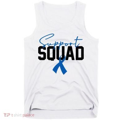 Colon Cancer Awareness Support Squad Tank Top