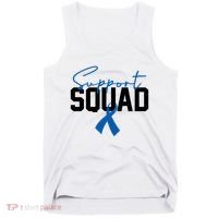 Colon Cancer Awareness Support Squad Tank Top thumb 0