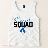 Colon Cancer Awareness Support Squad Tank Top thumb 2