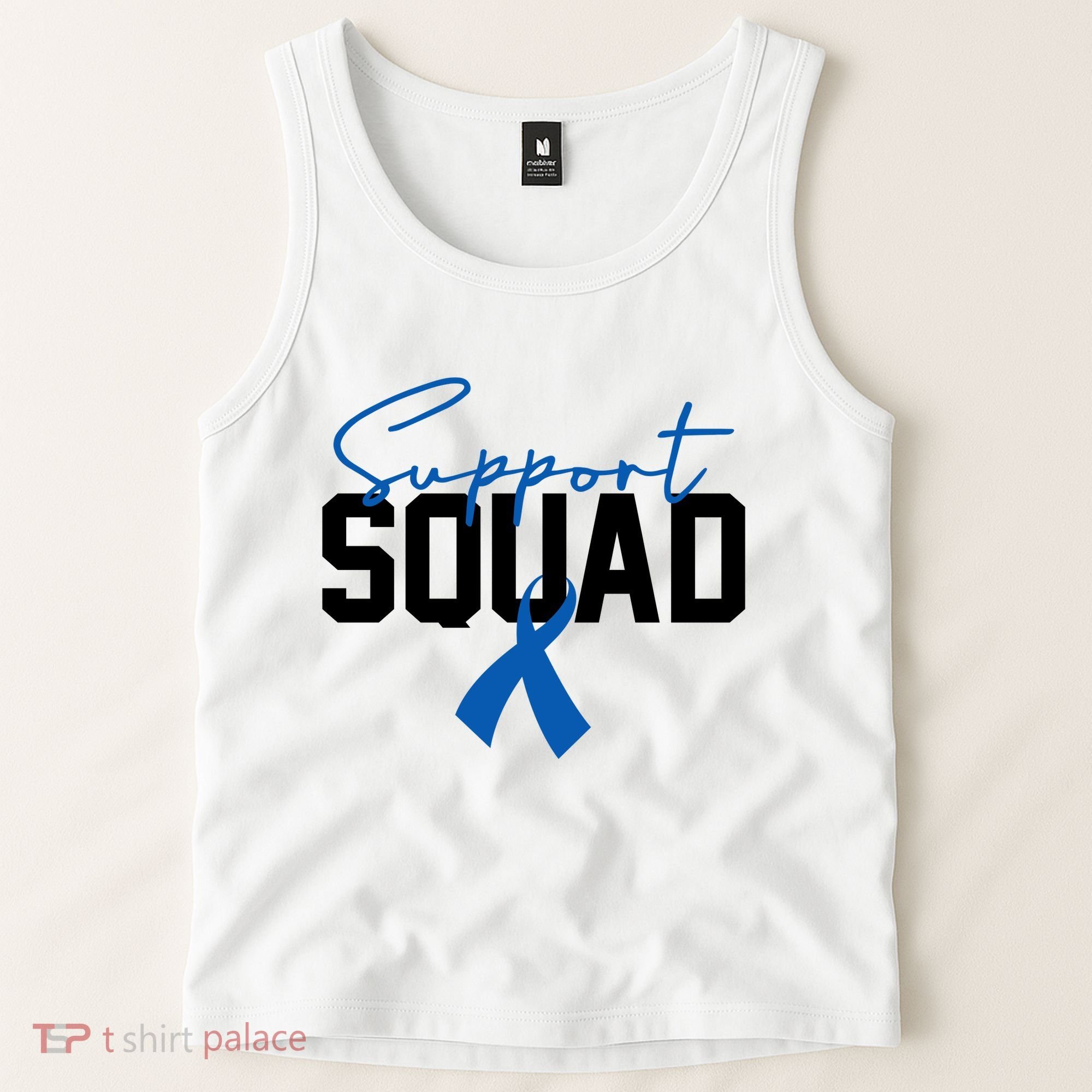 Colon Cancer Awareness Support Squad Tank Top