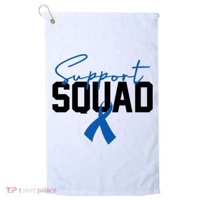 Colon Cancer Awareness Support Squad Golf Towel