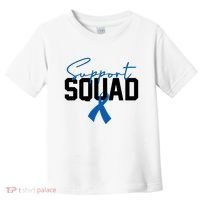 Colon Cancer Awareness Support Squad Toddler T-Shirt thumb 0