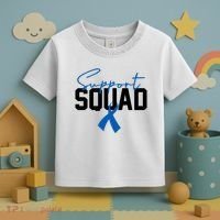 Colon Cancer Awareness Support Squad Toddler T-Shirt thumb 3