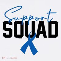 Colon Cancer Awareness Support Squad Women's Long Sleeve Shirt thumb 2