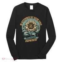 Childhood Cancer Awareness In September Gift Long Sleeve Shirt thumb 0