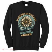 Childhood Cancer Awareness In September Gift Sweatshirt thumb 0