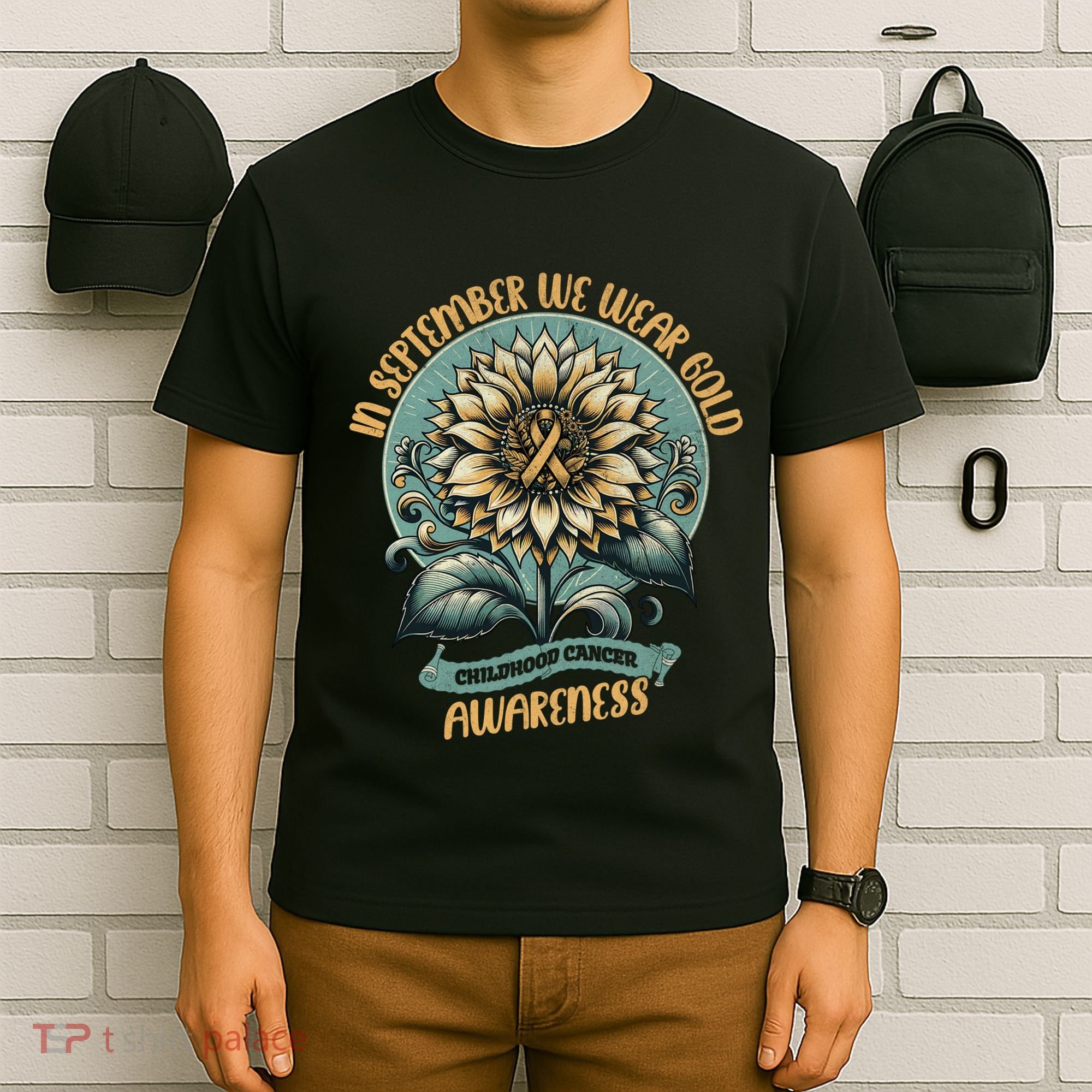 Childhood Cancer Awareness In September Gift T-Shirt