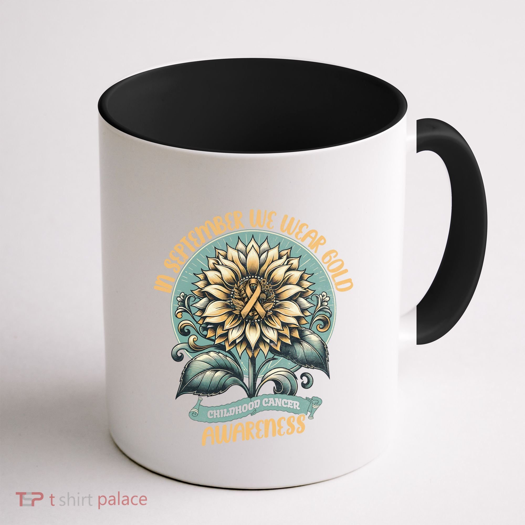 Childhood Cancer Awareness In September Gift Coffee Mug