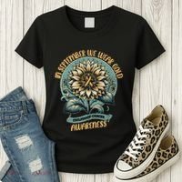 Childhood Cancer Awareness In September Gift Women's T-Shirt thumb 3
