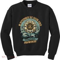 Childhood Cancer Awareness In September Gift Kids Sweatshirt thumb 0