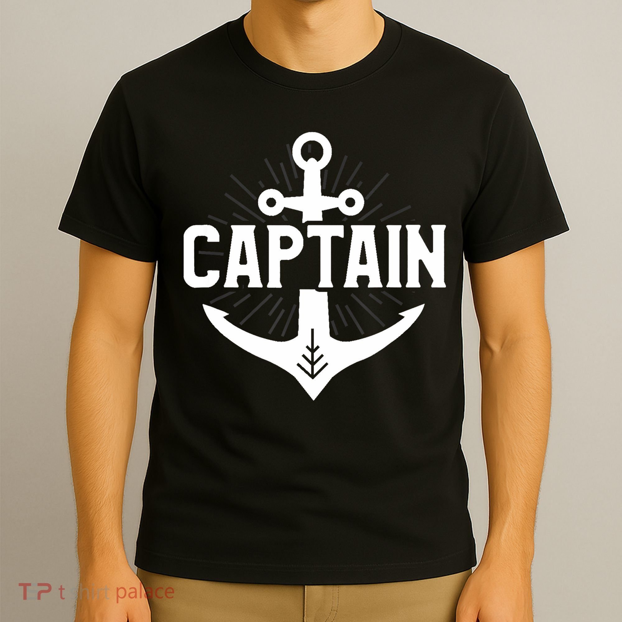 Cute Captain Anchor I Am The Captain Of This Boat Cruising T-Shirt