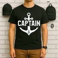 Cute Captain Anchor I Am The Captain Of This Boat Cruising T-Shirt thumb 6