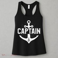 Cute Captain Anchor I Am The Captain Of This Boat Cruising Women's Tank Top thumb 3