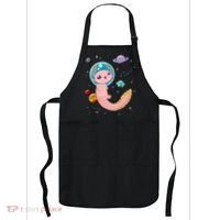 Cute Creepy Anime Pastel Goth Clothes Space Axolotl Kawaii Apron thumb 0