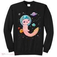 Cute Creepy Anime Pastel Goth Clothes Space Axolotl Kawaii Sweatshirt thumb 0