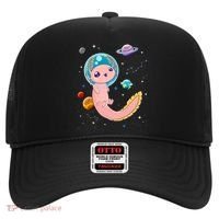 Cute Creepy Anime Pastel Goth Clothes Space Axolotl Kawaii Hat thumb 0