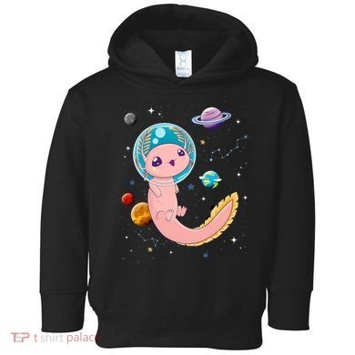 Cute Creepy Anime Pastel Goth Clothes Space Axolotl Kawaii Toddler Hoodie