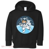 Cute Cat Astronaut Toddler Hoodie thumb 0