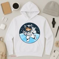 Cute Cat Astronaut Hoodie thumb 3