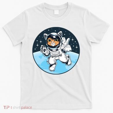 Cute Cat Astronaut T-Shirt