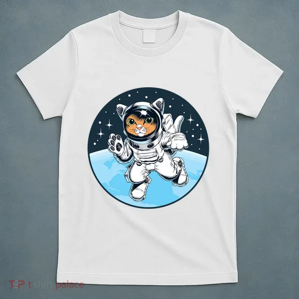Cute Cat Astronaut T-Shirt