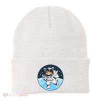 Cute Cat Astronaut Beanie thumb 0