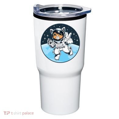 Cute Cat Astronaut Tumbler