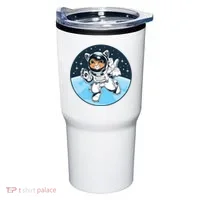 Cute Cat Astronaut Tumbler thumb 0