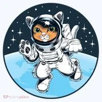 Cute Cat Astronaut Tumbler thumb 3