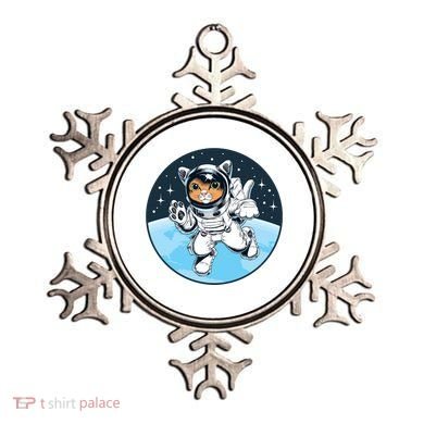 Cute Cat Astronaut Ornament