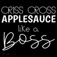 Criss Cross Applesauce Funny Kinder Teacher Back To School Coffee Mug thumb 5