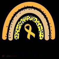 Childhood Cancer Awareness Rainbow Gold Ribbon Coffee Mug thumb 5